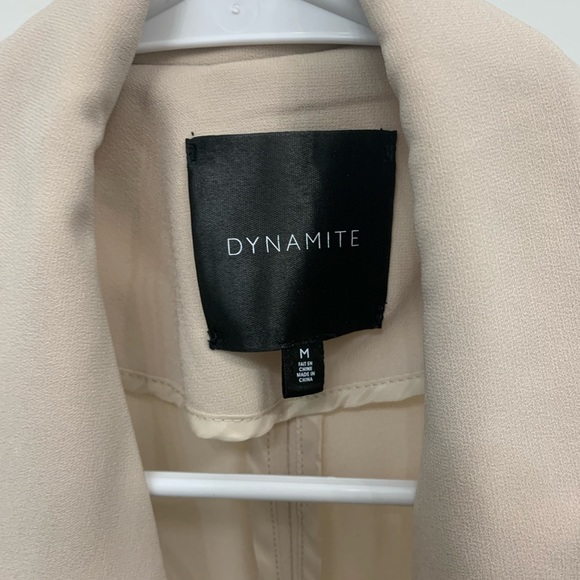Dynamite light cream/tan blazer - Picture 2 of 4